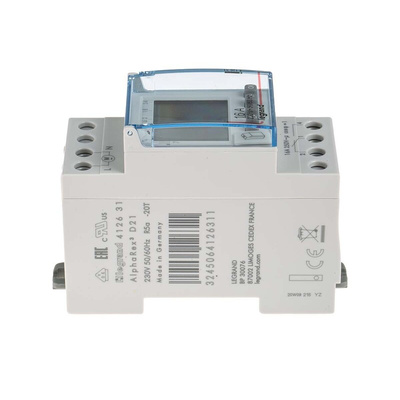 Legrand Digital DIN Rail Time Switch 230 V ac, 2-Channel