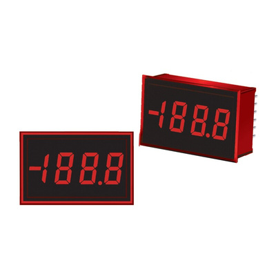 Murata Power Solutions DMS-20PC Series Digital Voltmeter DC, LED Display 3.5-Digits ±0.1 V