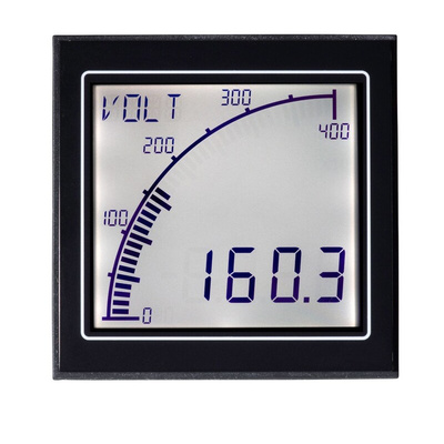 Trumeter Digital Voltmeter DC, LCD Display 4-Digits 0.1 %