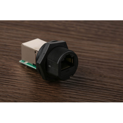 RS PRO 2-Port RJ45 Female Coupler, Shielded