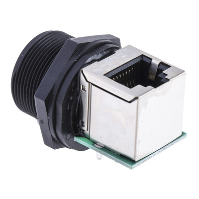RS PRO RJ45 Female 90° Coupler, Cat5e, Shielded