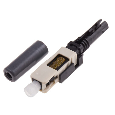 RS PRO, SC, PC Multimode Simplex Fibre Optic Connector, OM1 62.5/125μm Fibre Size, 0.5dB Insertion Loss