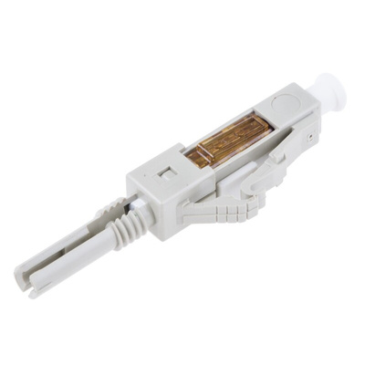 RS PRO, LC, PC Multimode Simplex Fibre Optic Connector, OM3 50/125μm Fibre Size, ≤ 0.4dB Insertion Loss