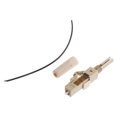 RS PRO, LC, PC Multimode Simplex Fibre Optic Connector, OM3 50/125μm Fibre Size, ≤ 0.4dB Insertion Loss