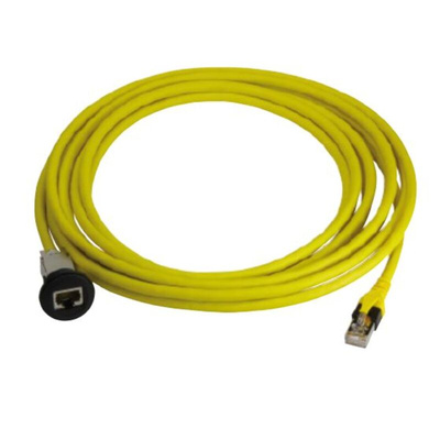 HARTING Har-Port Series Single-Port RJ45 Plug/RJ45 Socket Port RJ45, Cat6, Shielded