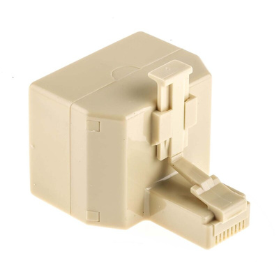 RS PRO 2-Port RJ45 Adapter