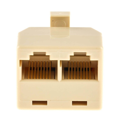 RS PRO 2-Port RJ45 Adapter