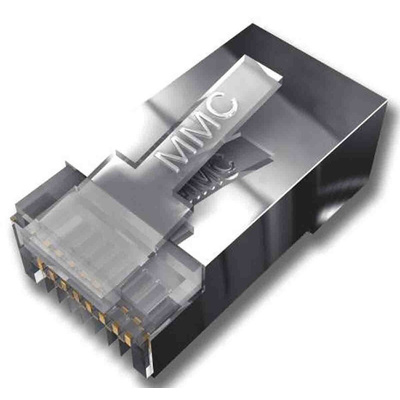 CAE Multimedia Connect RJ45 Series Male RJ45 Connector, Cable Mount, Cat6a