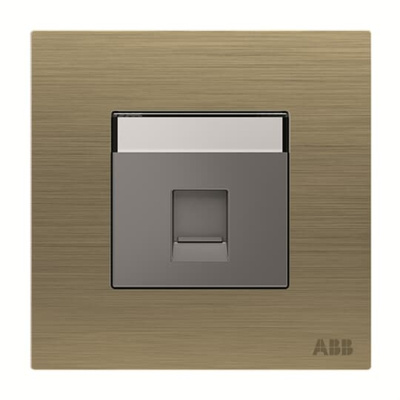 ABB Female Ethernet Connector, Flush Mount