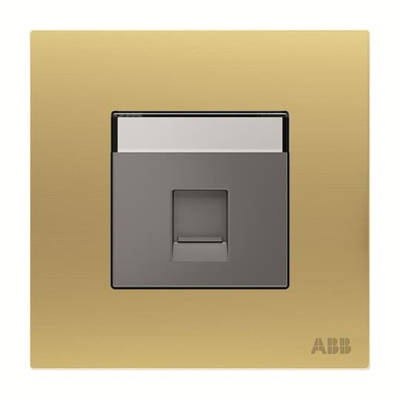 ABB Female Ethernet Connector, Flush Mount