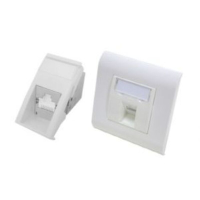 Molex Premise Networks Female Ethernet Connector, Snap-In, Cat6a
