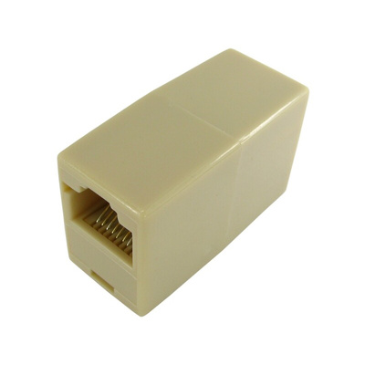 RS PRO Single-Port RJ45 Female Coupler, Cat5e, Unshielded