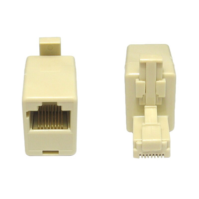 RS PRO Single-Port RJ45 Female, RJ45 Male Coupler, Cat5e, Unshielded
