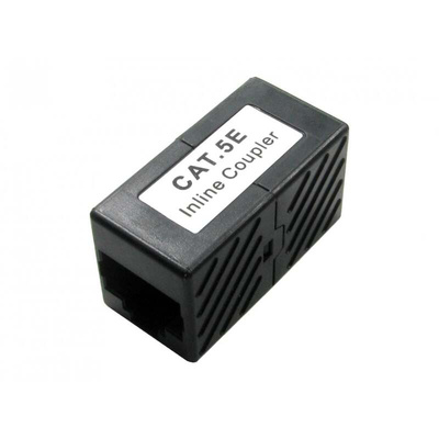 RS PRO Single-Port RJ45 Female Coupler, Cat5e, Unshielded