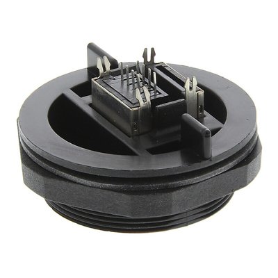 Bulgin Buccaneer Series Single-Port RJ45 Coupler, Cat5e