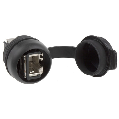 Weidmuller 2-Port RJ45 Coupler, Cat6a, STP