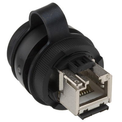 Weidmuller 2-Port RJ45 Coupler, Cat6a, STP