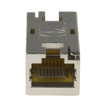 HARTING RJ45 Socket/RJ45 Socket Coupler, Cat6, Shielded