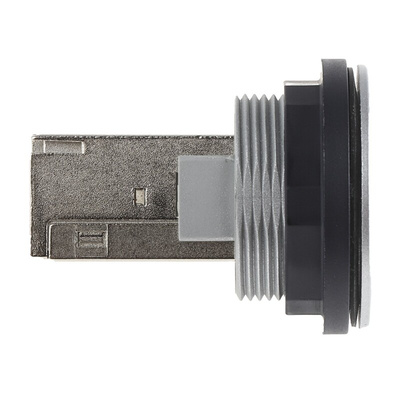 Harting har-port Series Single-Port RJ45 Socket/RJ45 Socket Coupler, Cat6, Shielded