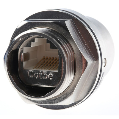 Bulgin Buccaneer Series RJ45 Male Coupler, Cat5e, STP