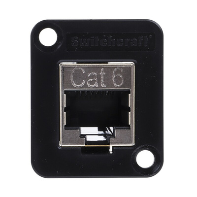 Switchcraft EH Series RJ45 Adapter, Cat6, Shielded