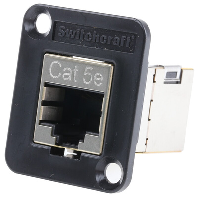 Switchcraft RJ45 Adapter, Cat5e, Shielded