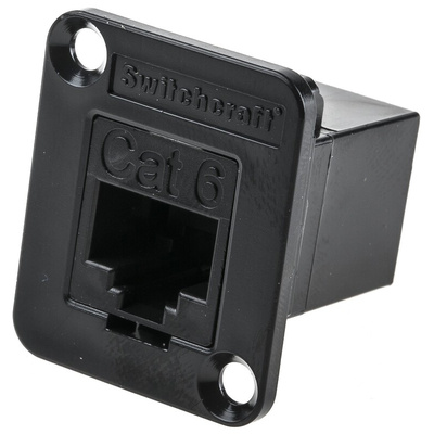 Switchcraft EH Series RJ45 Adapter, Cat6, Unshielded