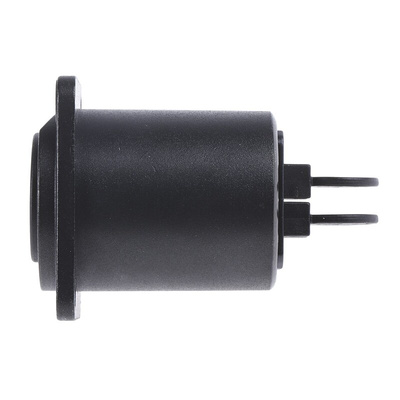 Neutrik, opticalCON, LC, APC, PC Multimode, Single Mode Duplex Fibre Optic Connector, OM3 50/125, 9/125 Fibre Size,