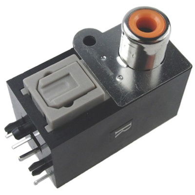 RS PRO, Jack Fibre Optic Connector, Toslink