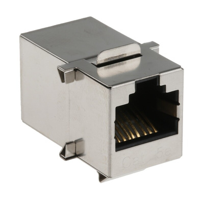 MH Connectors MH3101 Series Single-Port RJ45 Coupler, Cat5e, STP