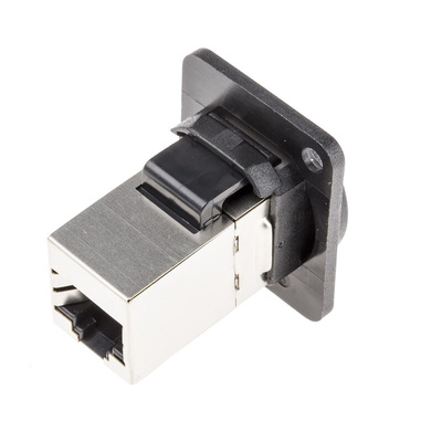 RS PRO RJ45 Coupler, Cat5e, Shielded