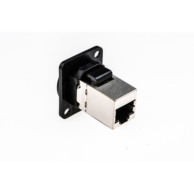 RS PRO RJ45 Coupler, Cat6, Shielded