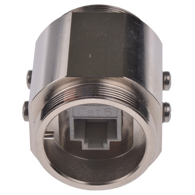Telegartner TOC Series Single-Port RJ45 Coupler, Cat6, Shielded