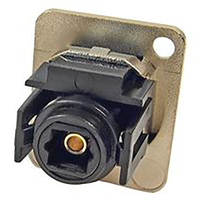 RS PRO, Toslink Simplex Fibre Optic Adapter