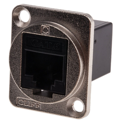 RS PRO RJ45 Feedthrough Connector, Cat6, UTP