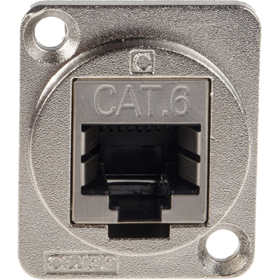 RS PRO RJ45 Feedthrough Connector, Cat6, FTP