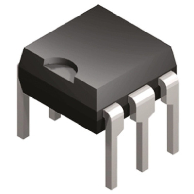 Isocom, H11A1X DC Input Phototransistor Output Optocoupler, Through Hole, 6-Pin DIP