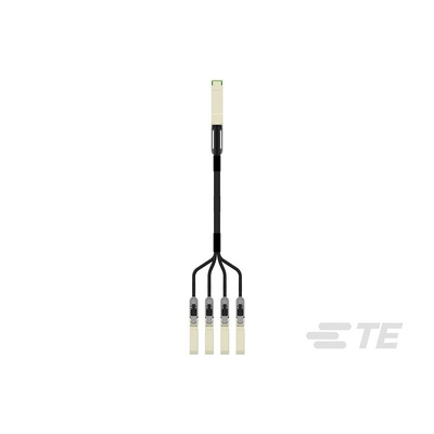 TE Connectivity QSFP28 Cable Assembly 16-Position, 2334236-4