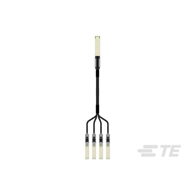 TE Connectivity QSFP28 Cable Assembly 16-Position, 2334236-6