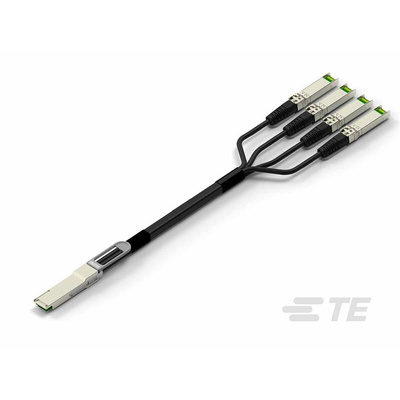 TE Connectivity QSFP28 Cable Assembly 16-Position, 2334236-6