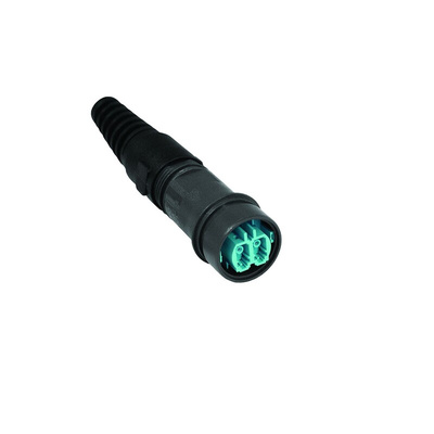 Bulgin, 6000, LC Single Mode Duplex Fibre Optic Connector, OS1