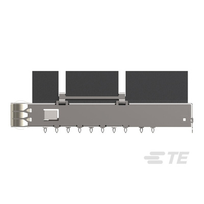 TE Connectivity QSFP Connector, Cage & Heatsink 1-Position, 2342933-3