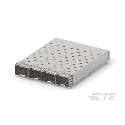 TE Connectivity Cage Assembly 4-Port 40-Position, 2344508-1