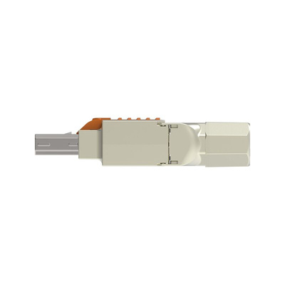 TE Connectivity, Industrial Mini I/O Cable Mount Mini I/O Connector Plug, 8 Way