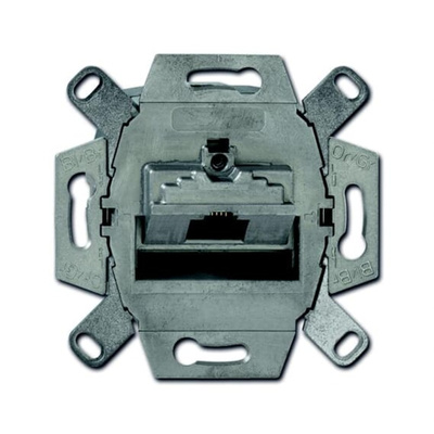 ABB Grey 1 Gang RJ45 Socket