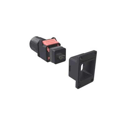 Amphenol ICC, NDH series Free Hanging (In Line) Mini I/O Connector Plug