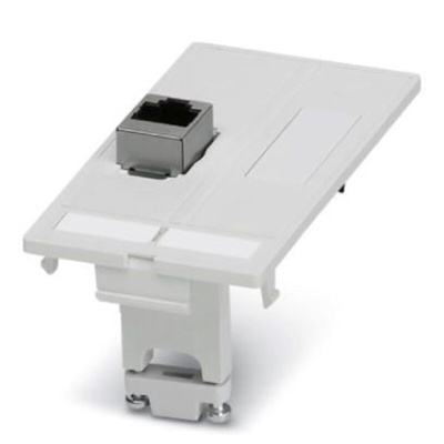 Phoenix Contact Cat5e RJ45 Data Front Plate,With Shielded Shield Type
