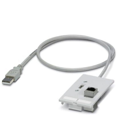 Phoenix Contact Cat5e RJ45 Data Front Plate,With Shielded Shield Type