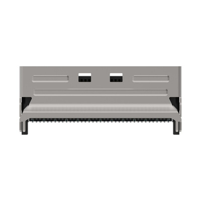 TE Connectivity, Mini Cool Edge I/O Surface Mount Mini I/O Connector Plug, 74 Way, Shielded