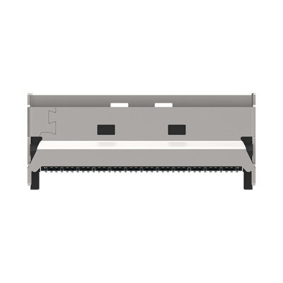 TE Connectivity, Mini Cool Edge I/O Surface Mount Mini I/O Connector Plug, 74 Way, Shielded